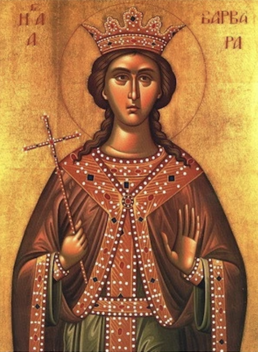 Saint Barbara, Legend & History