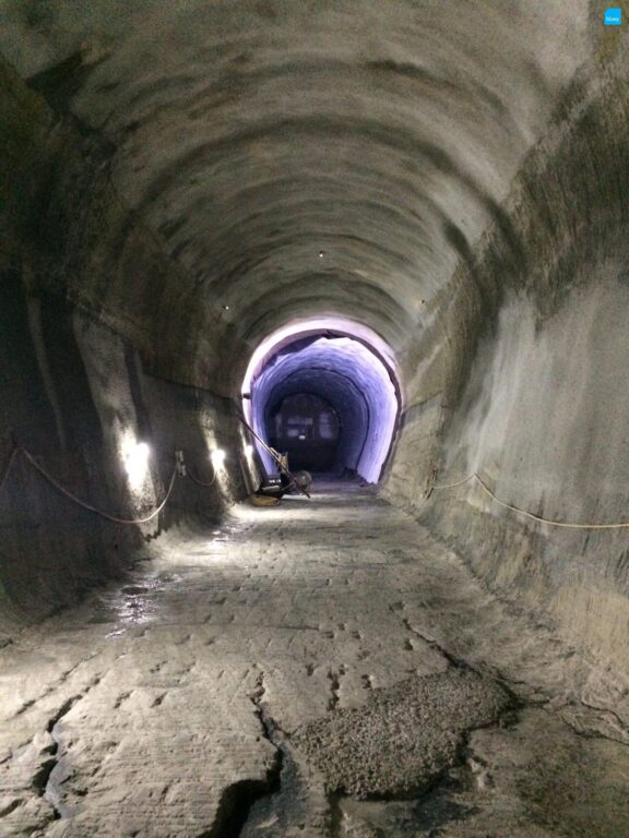 Epping to Chatswood Rail Link - Waterproofing Cross Passage with BluSeal VLDPE Tunnel Liner