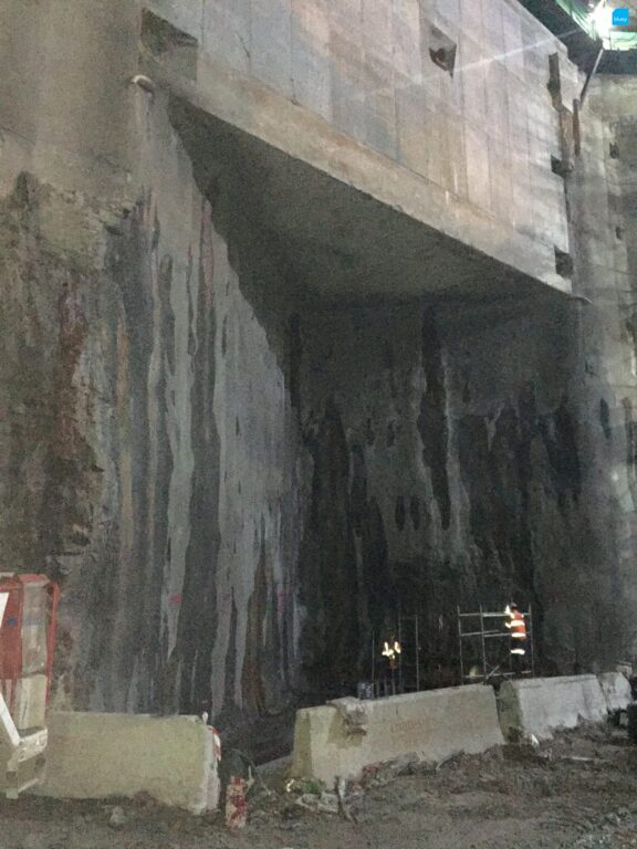 Epping to Chatswood Rail Link - Waterproofing Cross Passage with BluSeal VLDPE Tunnel Liner