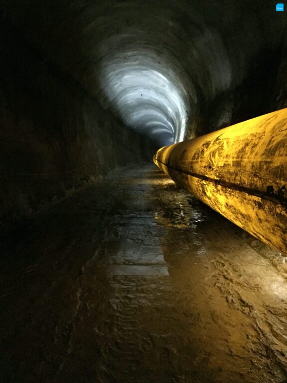 Epping to Chatswood Rail Link - Waterproofing Cross Passage with BluSeal VLDPE Tunnel Liner