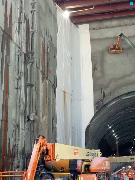 Station Box Tunnel Lining & Compartmentalisation