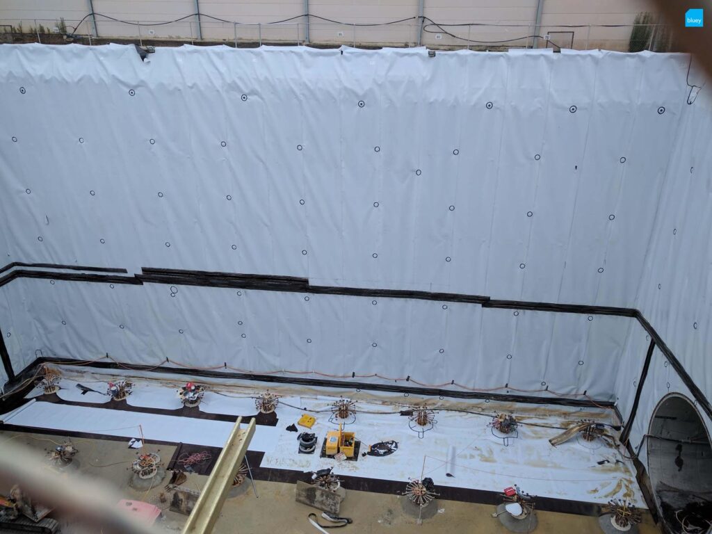 BluSeal VLDPE Tunnel Liner membrane