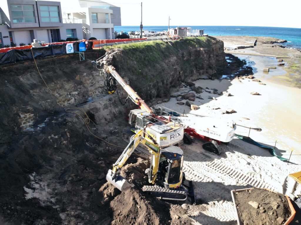 Slope Stabilisation at Woonona, NSW