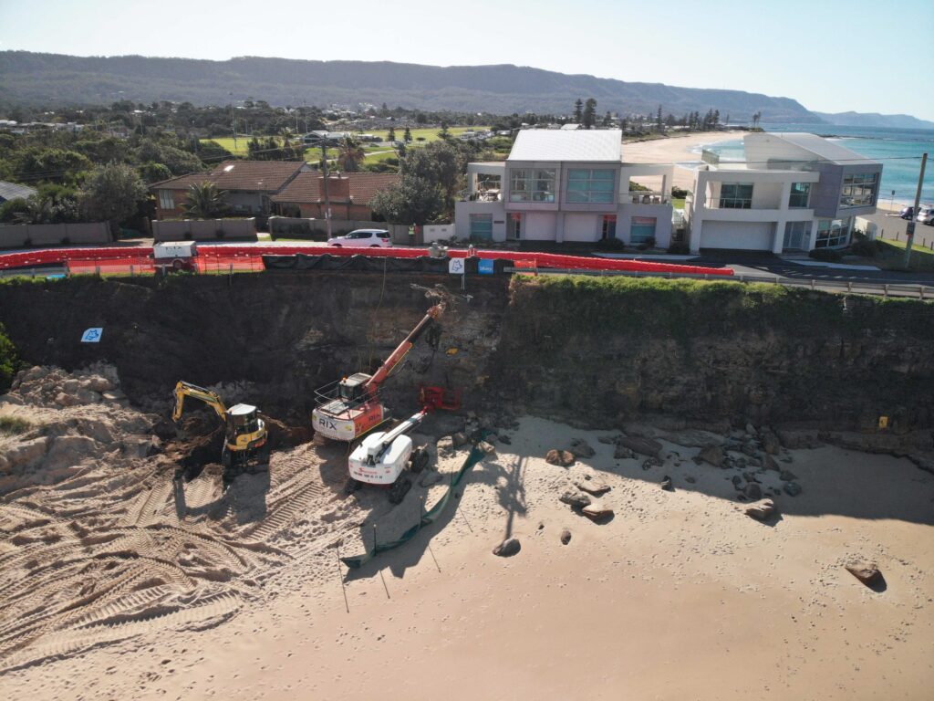 Slope Stabilisation at Woonona, NSW