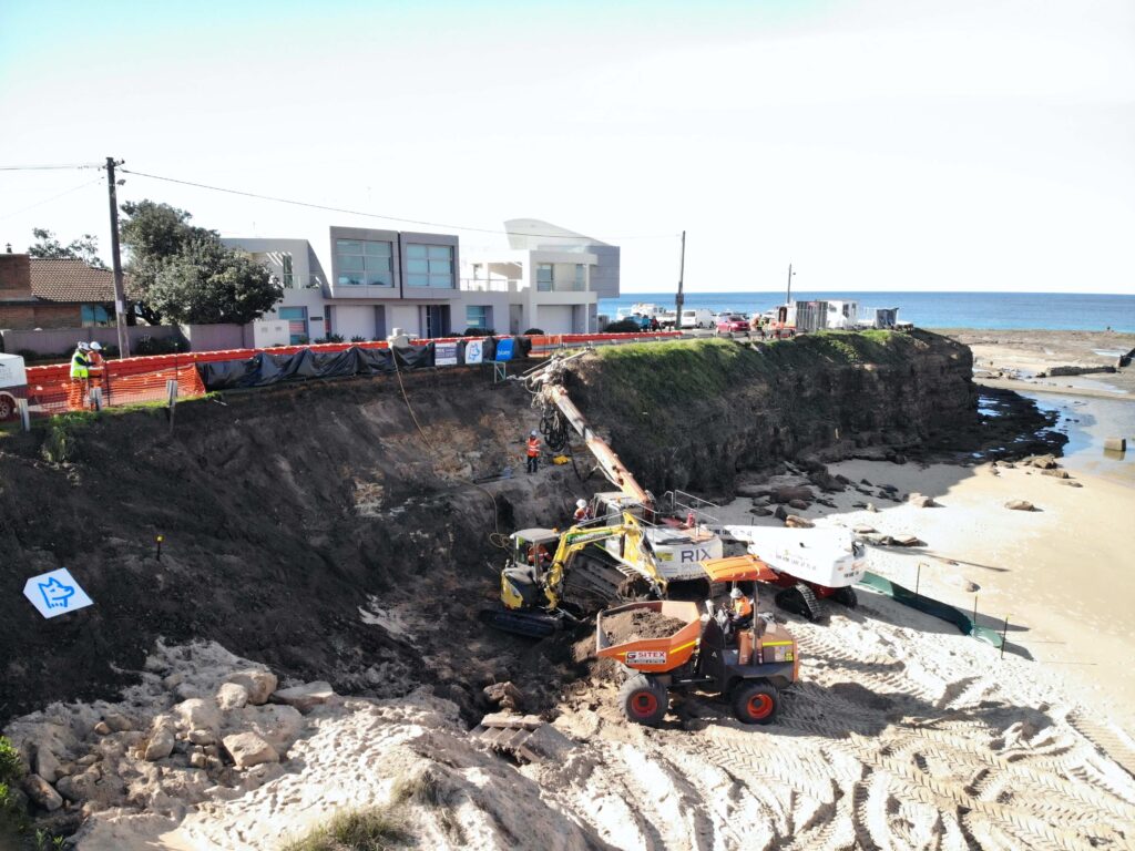 Slope Stabilisation at Woonona, NSW