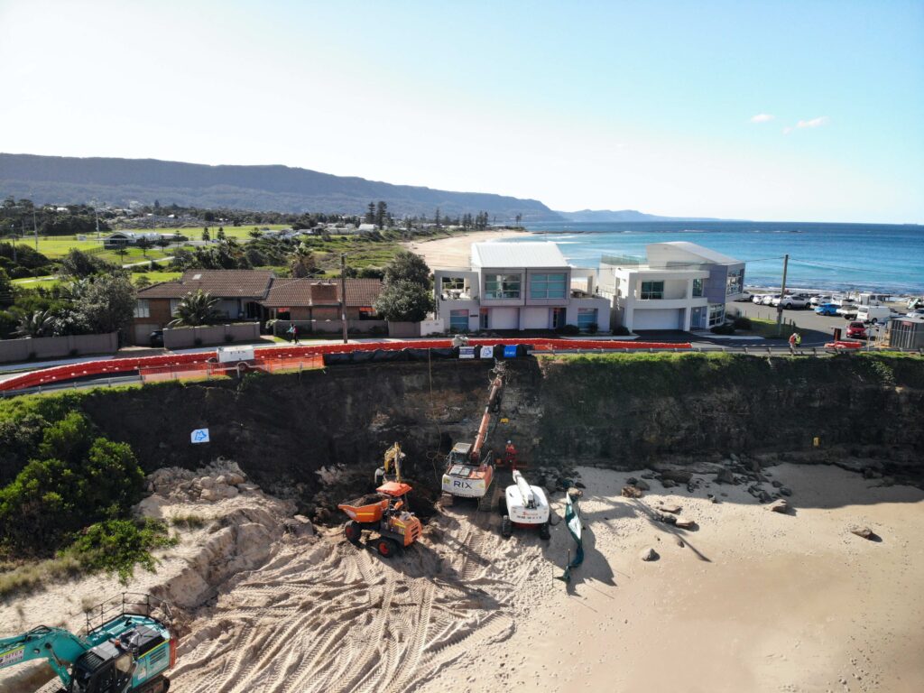 Slope Stabilisation at Woonona, NSW