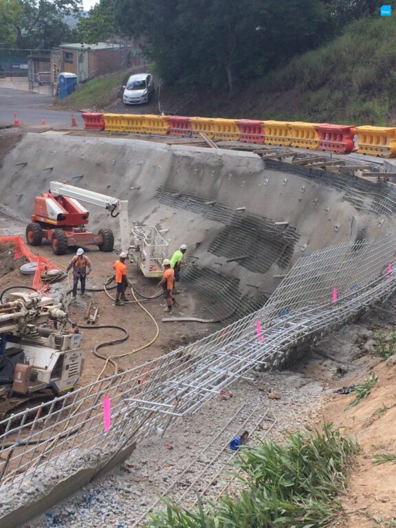 Embankment Stabilisation with BluGeo GRP60