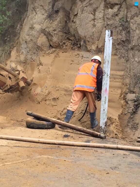 Railway Ground Stabilisation at Morton Bay, Queensland