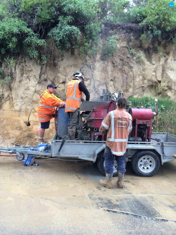 Railway Ground Stabilisation at Morton Bay, Queensland