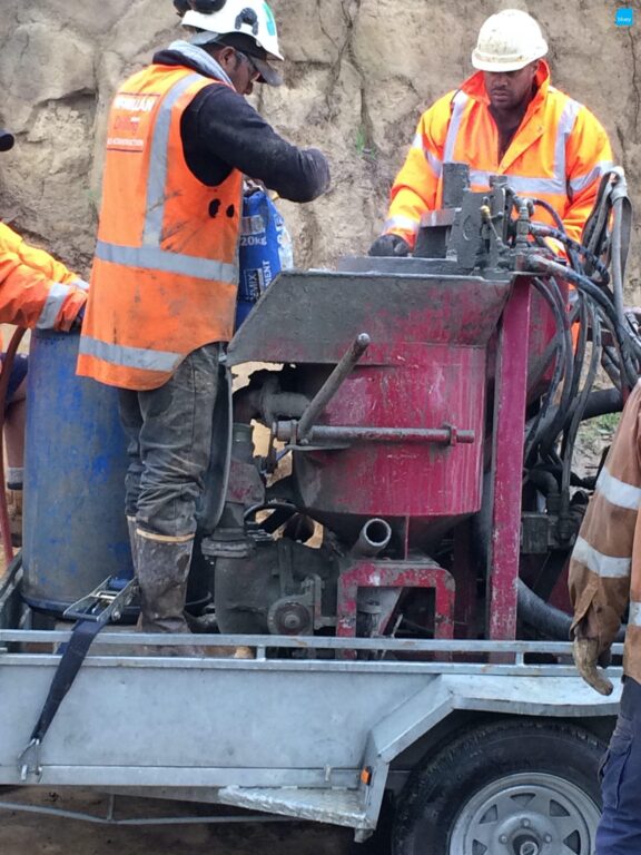 Railway Ground Stabilisation at Morton Bay, Queensland