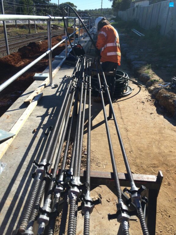 Railway Ground Stabilisation at Morton Bay, Queensland