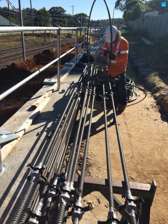 Railway Ground Stabilisation at Morton Bay, Queensland