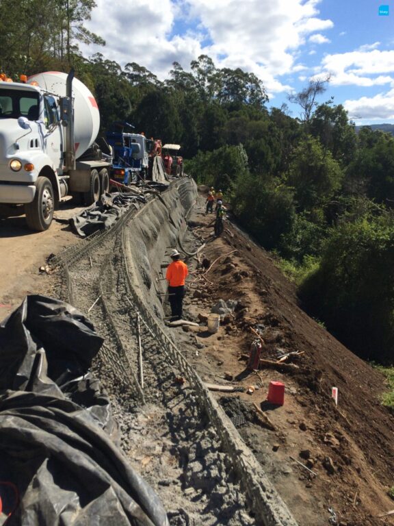 Slope Stabilisation at Coopers Creek