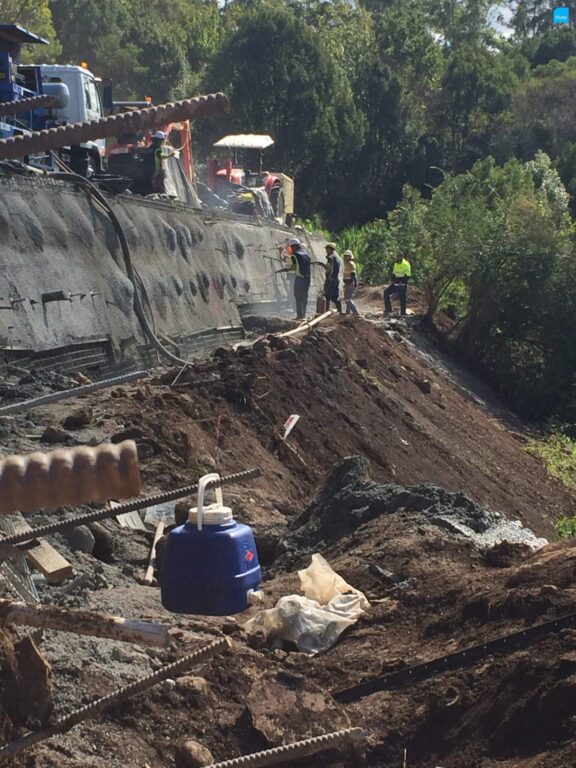 Slope Stabilisation at Coopers Creek