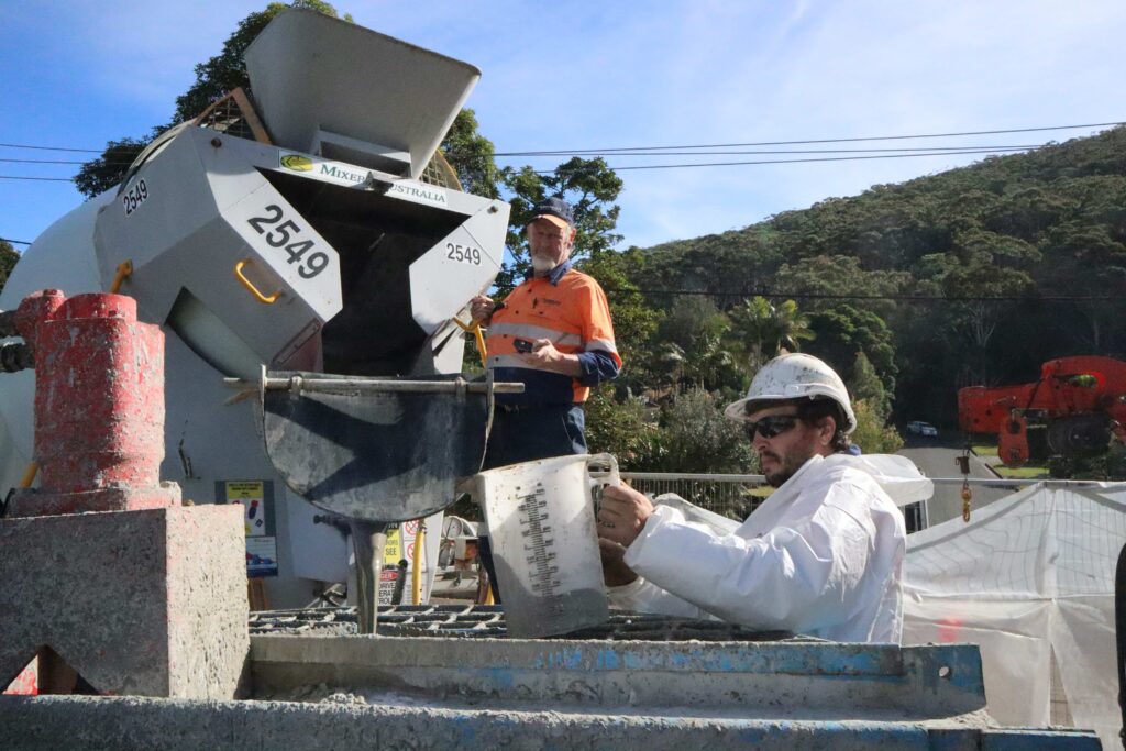 Culvert Grouting using Ready Mix Concrete Agitators