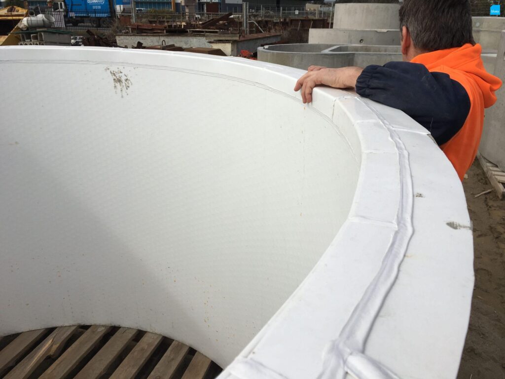 Lining Precast Manholes with BluSeal AKS