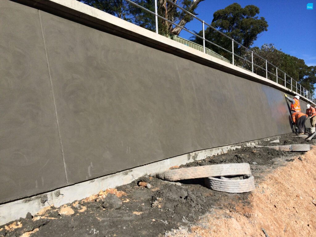 Retaining Wall Stabilisation with BluGeo GRP60