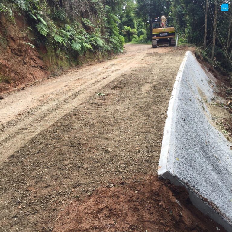 Slope Stabilisation using BluGeo GRP60